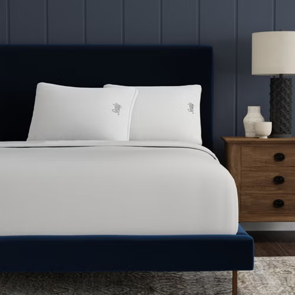 Sealy Sterling Down Alternative 400 Thread Count Pillow, Standard/Queen (2 Pack)